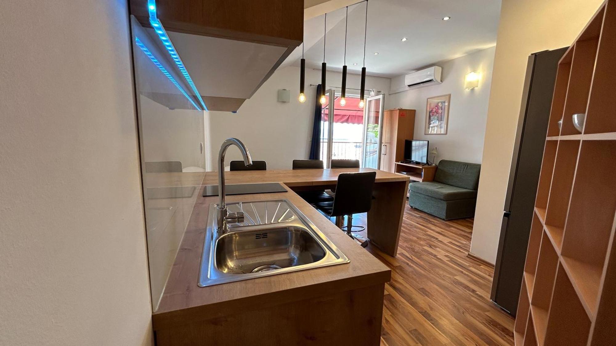 Apartman Senka Подгора Экстерьер фото