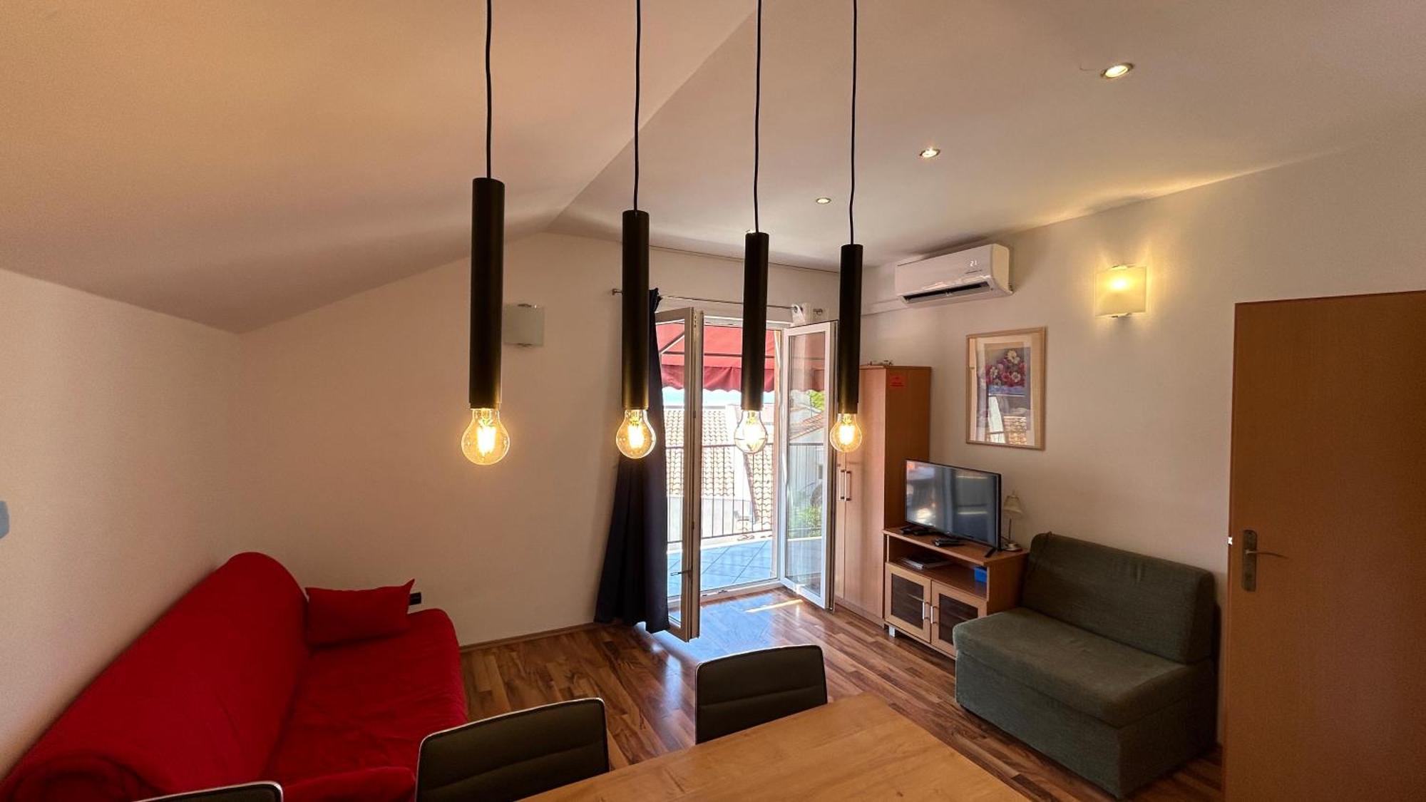 Apartman Senka Подгора Экстерьер фото