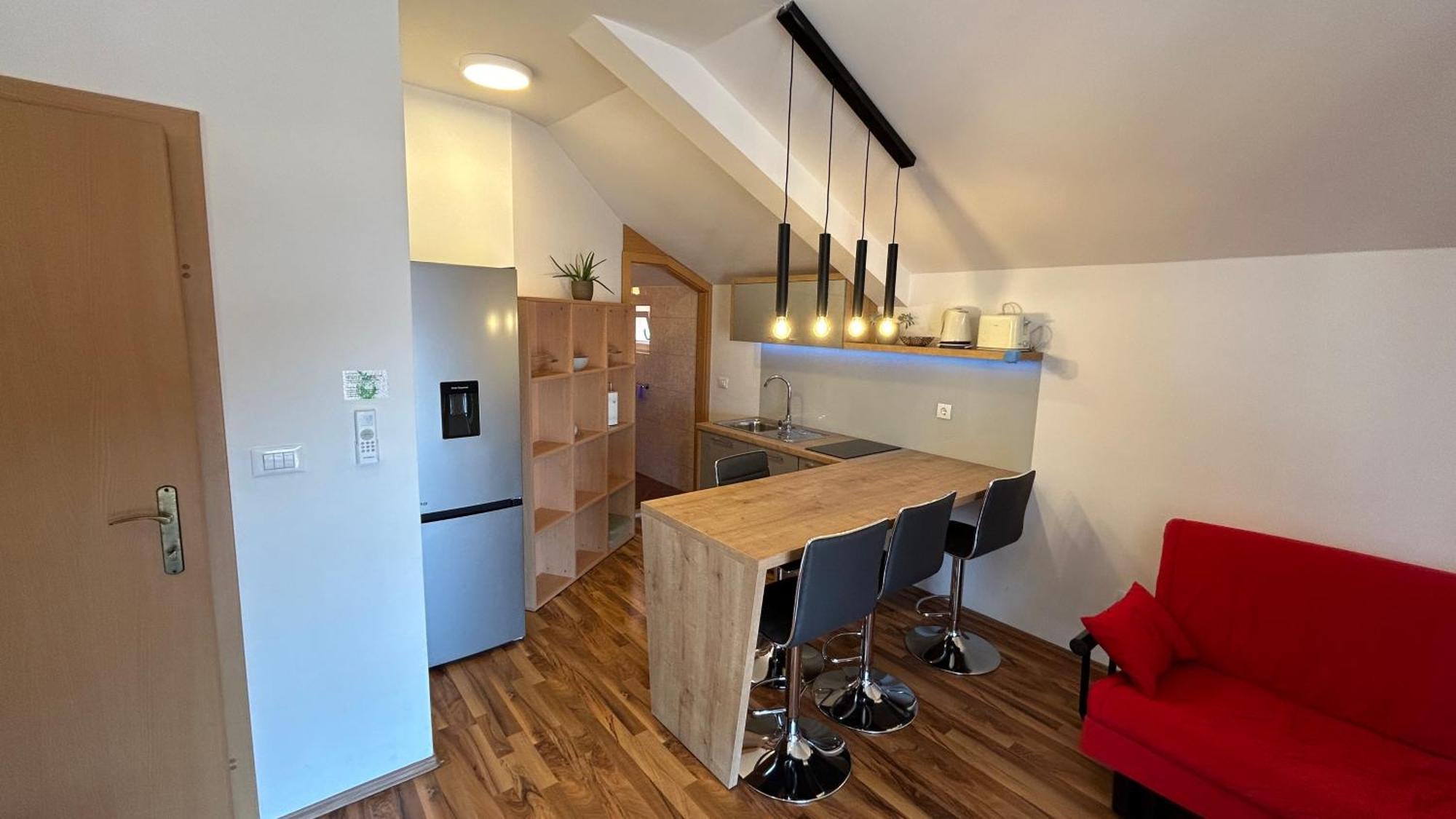 Apartman Senka Подгора Экстерьер фото
