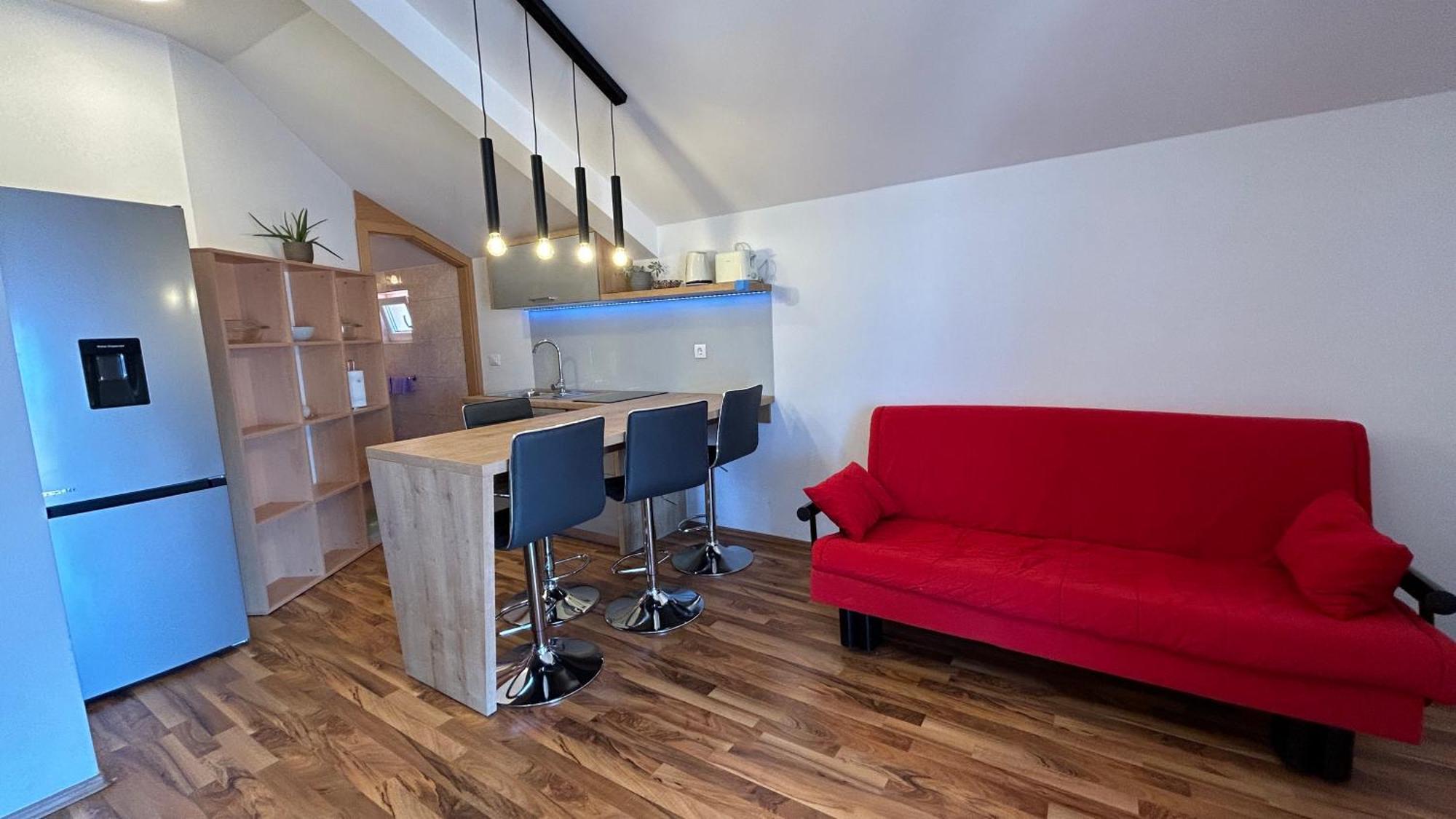 Apartman Senka Подгора Экстерьер фото
