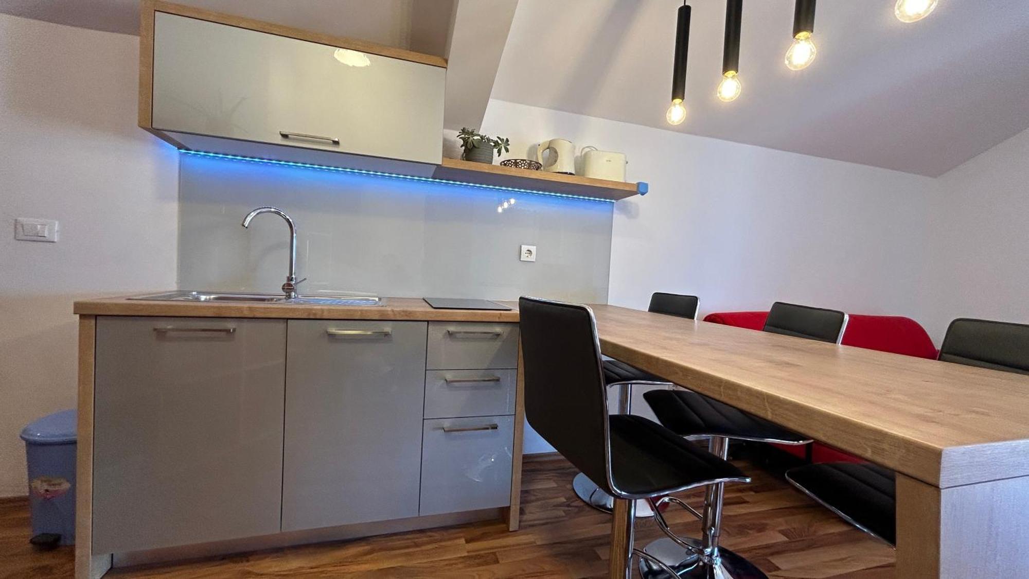 Apartman Senka Подгора Экстерьер фото