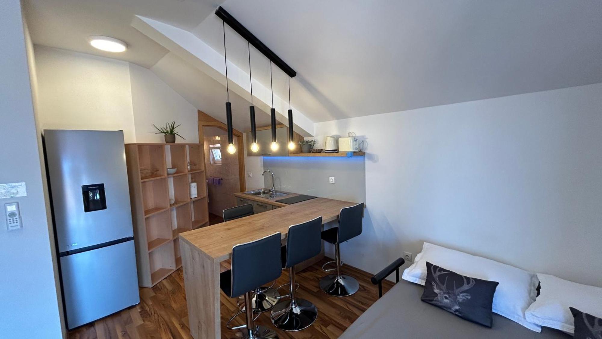 Apartman Senka Подгора Экстерьер фото